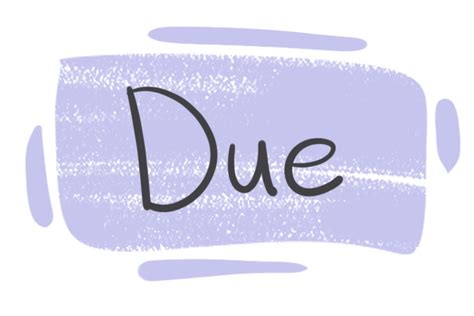 Due